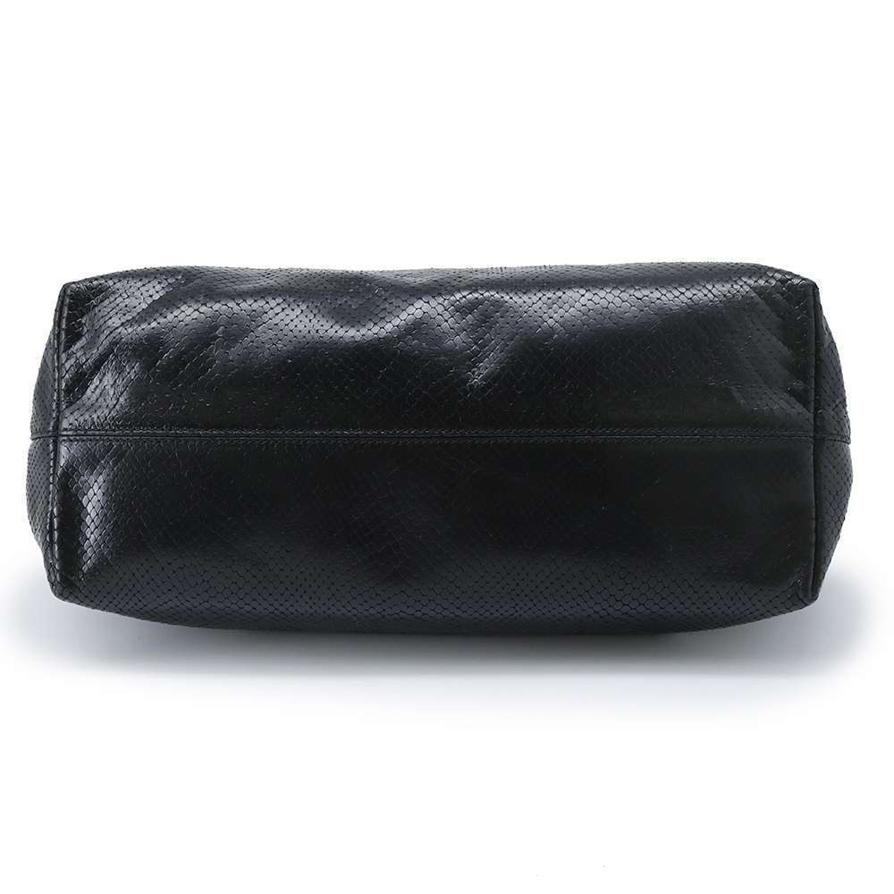 Fendi Python Tote Bag Black - image 3